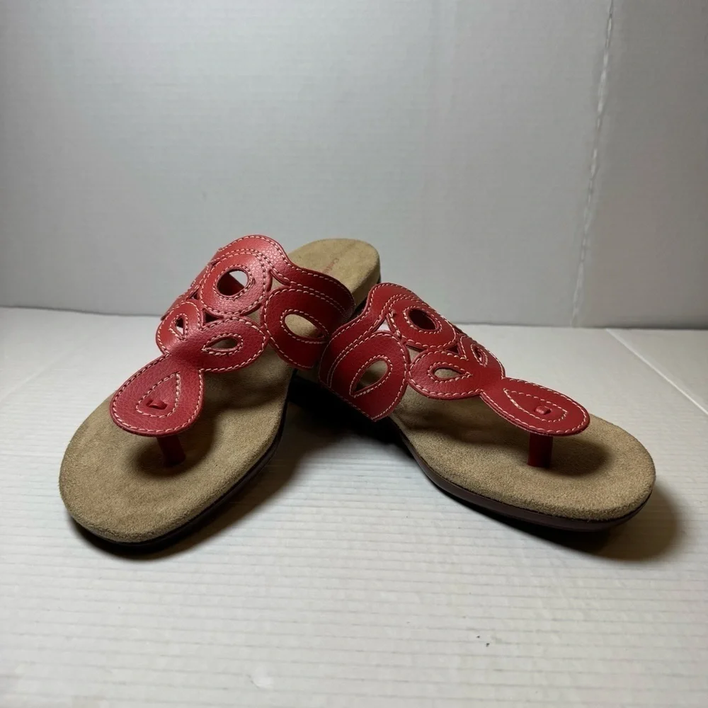 Croft & Barrow Peach Thong Sandals